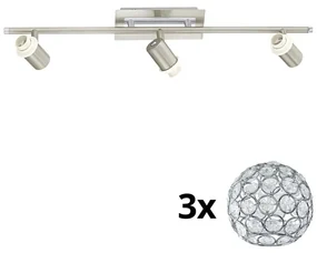 Eglo - LED Oświetlenie punktowe MY CHOICE 3xE14/40W/230V chrom