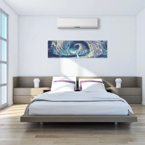 Obraz - Ilustracja przedstawiająca chłopca z włócznią (170x50 cm)