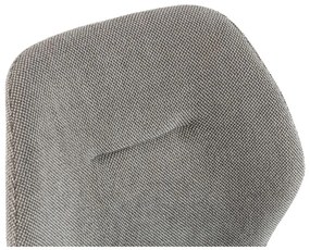 Jasnoszare tapicerowane krzesła zestaw 4 szt. Ansu – Marckeric