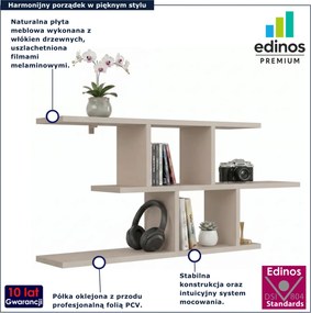 Kaszmirowa minimalistyczna półka wisząca nowoczesna H6-C59
