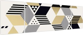 Obraz - Kształty geometryczne N⁰1 (170x50 cm)