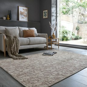 Szarobeżowy dywan odpowiedni do prania 155x230 cm Connely – Flair Rugs