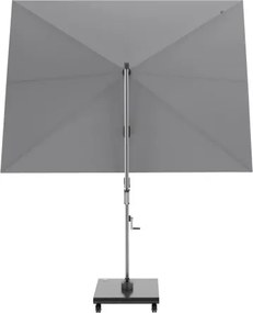 HYPERION 330 x 240 PRESTIGE - luksusowy huśtawkowy parasol ogrodowy z bocznym drążkiem : Kolor parasola - Jasnoszary