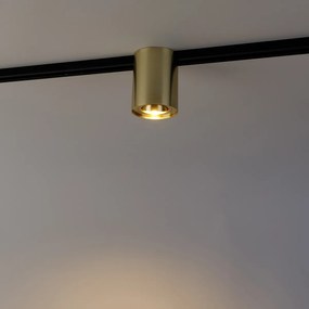 Nowoczesny reflektor szynowy jednofazowy złoty - Rondoo Up
