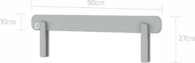 Łóżko dziecięce domek z szufladą Lotta Grey 90/200