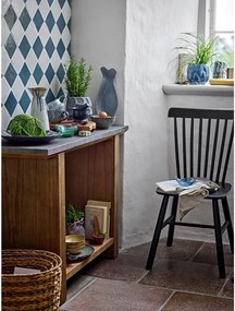 Konsola z metalowym blatem w naturalnym kolorze 40x110 cm Riva – Bloomingville