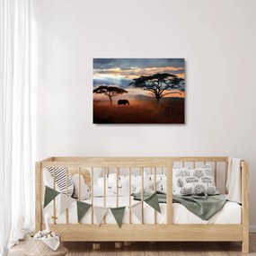Obraz na szkle - Park Narodowy Serengeti, Tanzania, Afryka (70x50 cm)