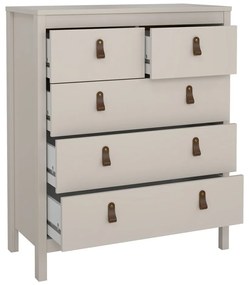 Szarobeżowa komoda 82x99x38 cm Madrid – Tvilum
