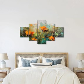 Obraz - Kwiaty (125x70 cm)