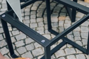 Czarny zestaw ogrodowy JARDINES
