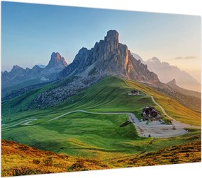 Obraz na szkle - Dolomity (70x50 cm)