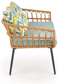 Rattanowa podwójna sofa LIERNE 2S