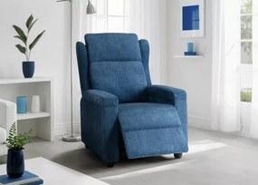 Fotel Nalker – połączenie komfortu i nowoczesnego designu w sztruksie z podnóżkiem