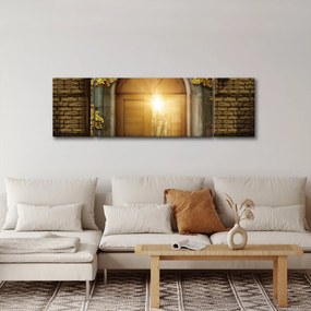 Obraz - Brama w lesie (170x50 cm)