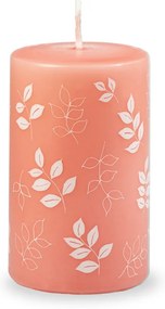 Pomarańczoworóżowa świeczka Unipar Pure Beauty, 40 h