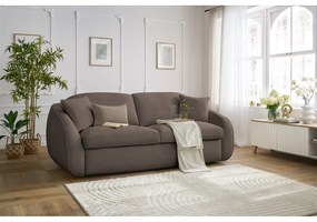 Brązowa rozkładana sofa 235 cm Cezanne – Bobochic Paris