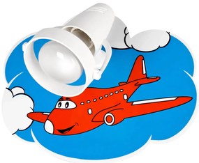 Kinkiet do pokoju dziecięcego samolot - S205 W4-Z12