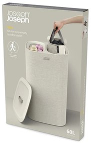 Tekstylny kosz na pranie 30+30 l Tota – Joseph Joseph