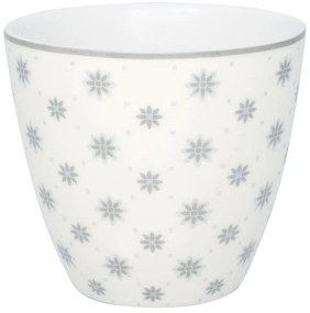 Szara porcelanowa filiżanka Green Gate Laurie, 300 ml