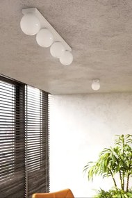 Biała nowoczesna lampa listwa sufitowa - 4X A166 F5-R23