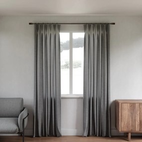 Stalowy regulowany karnisz 183 - 366 cm Blok – Umbra