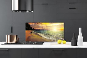 Panel nad blat kuchenny Słoneczny Dzień Nad Morzem