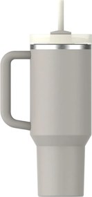 Jasnoszary termos ze słomką ze stali nierdzewnej 1,18 l Quencher H2.0 FlowState Tumbler Ash – Stanley