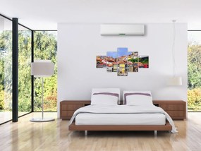 Obraz - Ribeira, Portugalia (125x70 cm)
