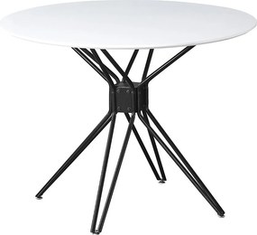 Stół jadalny - MDF - biały - SMART