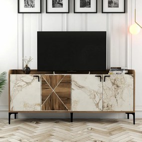 Szafka Venedik Walnut and White Marble