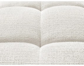 Biała sofa z tkaniny szenilowej 264 cm Ivane – Bobochic Paris
