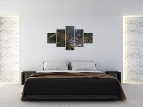 Obraz - W lesie (125x70 cm)