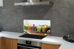 Szklany Panel Warzywno-Owocowe Smoothie