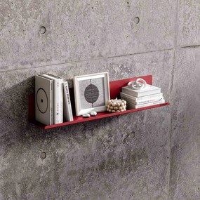 Półka wisząca JOANNE 700 mm, Modern: czerwona