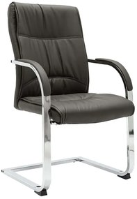 Szare ergonomiczne krzesło biurowe - Elasi 2X