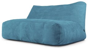 Niebieski sztruksowy worek do siedzenia Sofa Tube 160 – SLOWDOWN