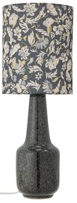 Zielona lampa stołowa z tekstylnym kloszem (wysokość 62 cm) Olefine – Bloomingville