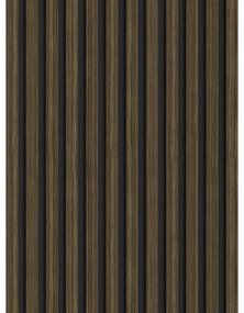 Mexen Lam-B lamele ścienne 275 x 30 cm, płyta HDF 4 mm, fornir techniczny, Heban Królewski - S100-275307-3015-020