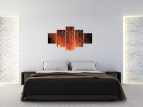 Obraz ognia (125x70 cm)