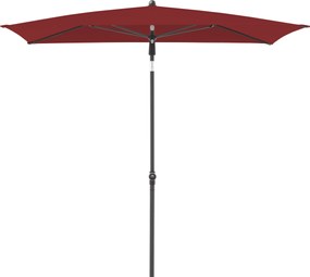 Doppler ACTIVE parasol ogrodowy 200 x 120 cm bordowy