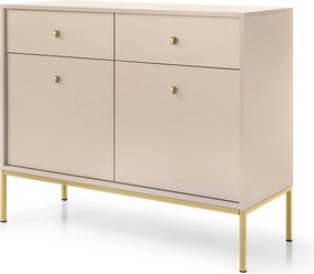 Komoda MONDO 104 cm do Salonu Sypialni Odcienie beżu
