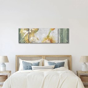 Obraz - Kwitnące kaktusy (170x50 cm)
