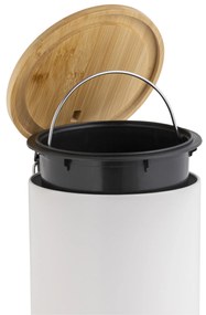 Kosz na śmieci z cichym domykaniem, bambus, 3 l, MOBELLE