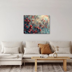 Obraz na szkle - Wilcze maki (70x50 cm)