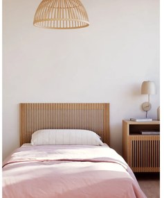 Zagłówek z litego drewna dębowego w naturalnym kolorze 105x70 cm Beyla – Kave Home