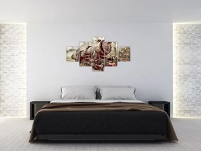 Historyczny wizerunek lokomotywy (125x70 cm)