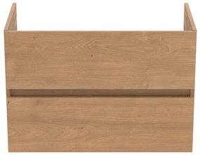 Wisząca szafka pod umywalkę w dekorze dębu 80x55 cm Eurovit+ – Ideal Standard