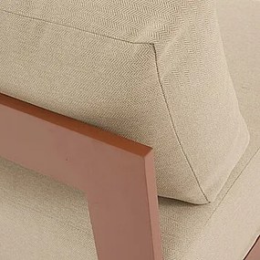 Zestaw aluminiowy dla 5 osób MADRID (mahoń)