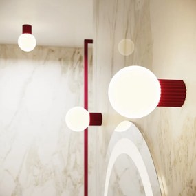Bordowy kinkiet Orbital – Nice Lamps