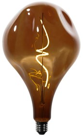 Zestaw 5 ściemnialnych żarówek LED E27 PS160 brązowe 4W 120 lm 1800K